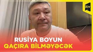 Qazaxıstanlı politoloq Arman Şurayev: Təyyarə raketlə vurulub