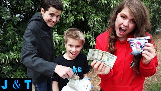 We Hid Money In Geocaches!