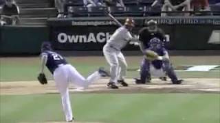 Chone Figgins Hits for the Cycle