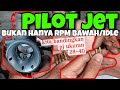 Pengaruh Ukuran Pilot Jet Terhadap Performa Karburator PE