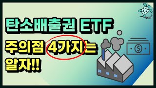 탄소배출권 ETF 상품 매력 및 투자 주의점 4가지 (ft. 1년 이상 투자 경험담 공개)