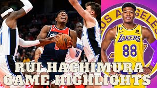 Rui Hachimura 30 Point Game Highlights! Lakers New Forward