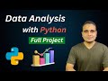 Python For Data Analysis - Full Project for Beginners (Numpy, Pandas, Matplotlib, Seaborn)