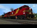 Unstoppable in Trainz :777 escapes Fuller yard