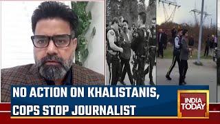 Cops Mute Spectators As Pro-Khalistan Supporters Heckle Indian-Origin Journalist In Canada