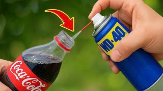 WD 40 and Coca Cola Hack Will Blow Your Mind! 🤯 Secret Uses You Never Knew