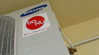 Samsung conditioner in action - AQV09VBANSER purchased from Baku Electronics