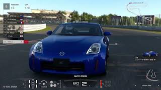 PS5/VR2「グランツーリスモ 7」フェアレディZ Version S(Z33)'07/筑波サーキット3周/ジャパニーズ・FRチャレンジ 450/1位＆ファステストラップ