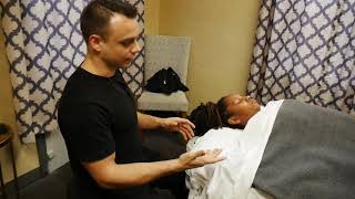 Massage for Supine Neck and Shoulders