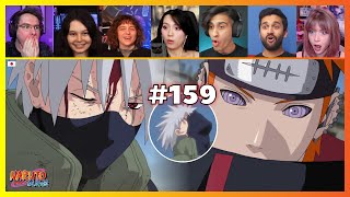 Naruto Shippuden Episode 159 | Kakashi vs Pain! | Reaction Mashup ナルト 疾風伝