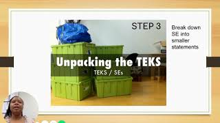 Unpacking the TEKS (Standards)