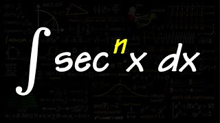 Reduction formula for integral of sec^n(x)