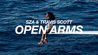 SZA + TRAVIS SCOTT - OPEN ARMS  ( s l o w e d   +   r e v e r b )
