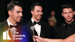 The Jonas Brothers on Earth, Wind & Fire | 2019 Kennedy Center Honors Backstage