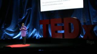 Messing around with medicine: Ilze Aizsilniece at TEDxRiga 2013