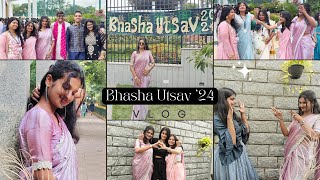 Bhasha Utsav Vlog! || Christ University Yeshwanthpur Campus Ethnic Day || Kannada Vlog