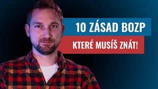 10 zásad BOZP, které musí každý zaměstnanec znát!