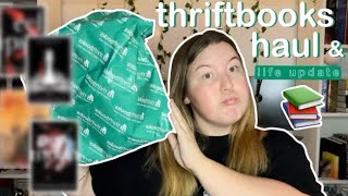 thriftbooks haul 📚 life update 😳