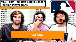 Only hardcore baseball nerds would play this quiz (we had to call Lucas)