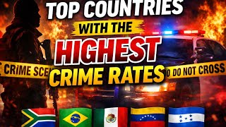 Top Countries With the Highest Crime Rates (Global Data Breakdown)
