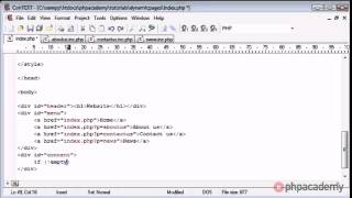 PHP Tutorials Dynamic Pages Part 2