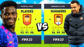 Managers vs. Their Players... in FIFA 22! 👨‍💼