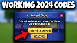 ALL WORKING STAT RESET CODES in Blox Fruits 2024