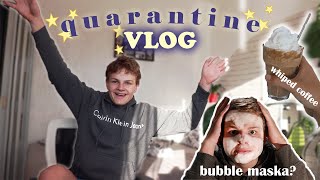 Jak trávím KARANTÉNU? tiktok kafčo a jarní úklid xd | H0n_za