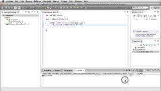 Eclipse Demo: Run Configuration - Georgia Tech - Software Development Process