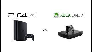 PS4 PRO vs XBOX ONE X