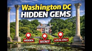 Top 25 Washington DC Hidden Gems | Secret Spots & Non-Tourist Things to Do | The World Traveler