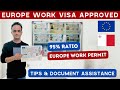 Finally Got Europe Work Visas Approved ! Tabrez Malik