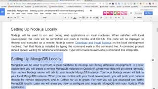 1.3 Assignment 1 Overview - graduate webdev summer 1 2017