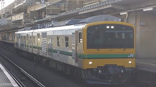 【豪快なジョイント音！＆横須賀線内ハンドル訓練】JR東日本 クモヤE493系都オク01編成 試9534M 試運転 西大井駅通過！[2024.02.26(月)]