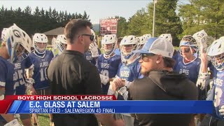 E.C. Glass claims the Region 4D Boys Lacrosse title