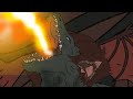 Vhagar Vs Caraxes House of the Dragon | Animation