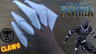 How to make Black Panther Claws | Origami | Very Easy | DIY | Avengers weapons |