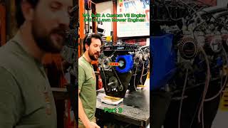 We Built a Custom V8 Engine out of Lawn Mower Engines!#fyp #moto