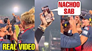 Virat Kohli dancing with RCB womens team on Video CALL after RCB won the WPL FINAL |