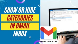 How to Show or Hide Categories in Gmail Inbox