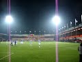 fc zwolle supporters in uitvak bij fc volendam