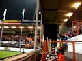 fc zwolle supporters in uitvak bij fc volendam