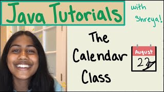 Calendar Class In Java + How To Change the Time Zone!