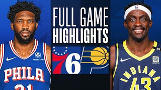 76ERS at PACERS | FULL GAME HIGHLIGHTS | January 25, 2024