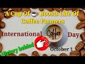 International Coffee Day -Coffee with Steffis Edubio / #CoffeeDay /#worldcoffeeday