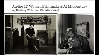 Art At Noon  Atelier 17: Women Printmakers At Midcentury