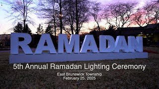 5th Annual East Brunswick Ramadan Ceremony