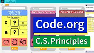 Code org Lesson 4 Parameters and Return Make | Tutorial and Answer | Rock Paper Scissors App Unit 7