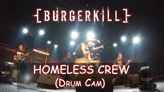 BURGERKILL Homeless Crew live Drum Cam at HELLPRINT REUNITED MOMENT 2021