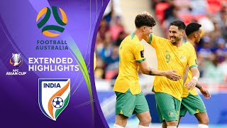 Australia vs. India : Extended Highlights | AFC Asian Cup | CBS Sports Golazo